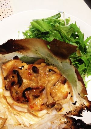 オーブントースターで！鳥ももの味噌焼き-レシピのメイン写真