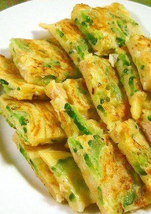 シャキシャキ＆苦くない！？ゴーヤのお焼き-レシピのメイン写真