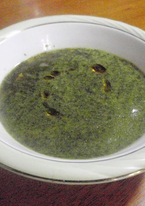 モロヘイヤスープ-エジプトの味をアレンジ-レシピのメイン写真