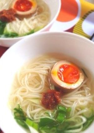 塩にんにく素麺-レシピのメイン写真