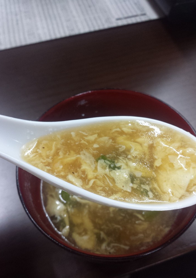 5分で店の味！簡単！旨トロ！卵中華スープ-レシピのメイン写真