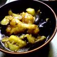 とりと茄子の揚げ煮