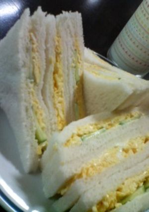 定番中の定番☆タマゴサンド-レシピのメイン写真