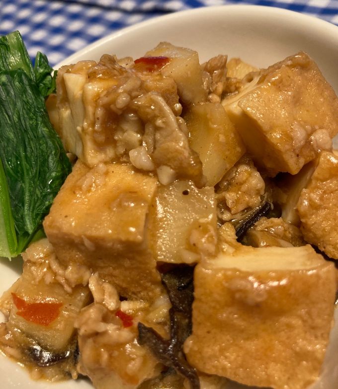 麻婆竹の子厚揚げ豆腐-レシピのメイン写真