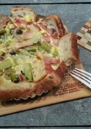 簡単豪華☆食パンdeキッシュ-レシピのメイン写真