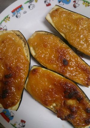 簡単！茄子の味噌焼き-レシピのメイン写真
