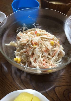 酵素たっぷり大根サラダ〜ごまドレ風〜-レシピのメイン写真