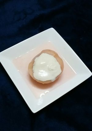 ほんのりピンクの桃コンポート-レシピのメイン写真