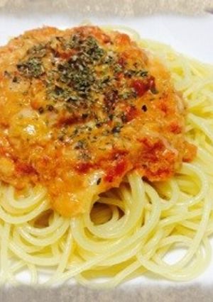 ちょっとリッチにカニ缶でトマトクリーム-レシピのメイン写真