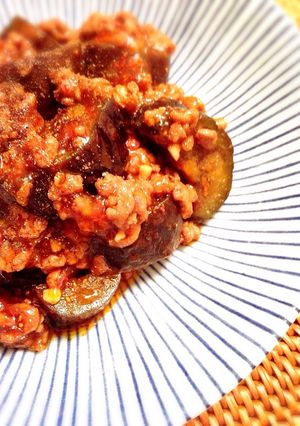 * 揚げないけど辛旨な麻婆茄子 *-レシピのメイン写真