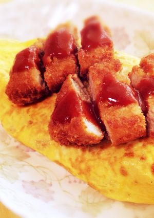 IHで包むオムライス、簡単♡-レシピのメイン写真