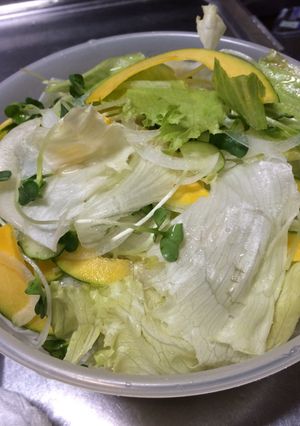 長持ちシャキシャキ生野菜サラダの作り方-レシピのメイン写真