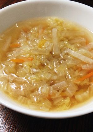 体に優しい♡白菜大根スープ-レシピのメイン写真