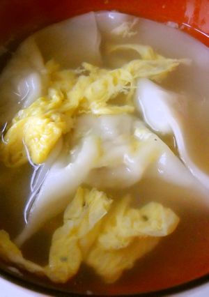 ✿餃子の具でワンタンスープ✿-レシピのメイン写真