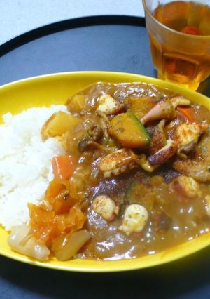 タコカレー-レシピのメイン写真
