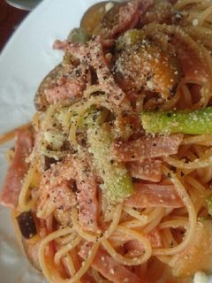 ケチャップで簡単にトマトパスタ-レシピのメイン写真
