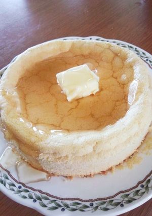 スフレパンケーキ-レシピのメイン写真