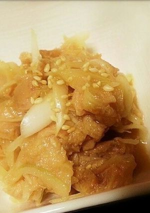 ササッと簡単★玉ねぎとツナの梅肉和え-レシピのメイン写真