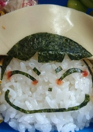 妖怪ウォッチ☆簡単キャラ弁☆ざしきわら神-レシピのメイン写真