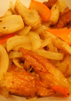 ちくわカレー粉炒め-レシピのメイン写真