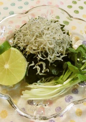 我が家の定番~ワカメちりめん♪-レシピのメイン写真