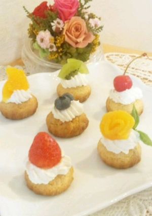 簡単♪かわいい☆ひとくちフルーツタルト♪-レシピのメイン写真