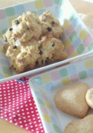 簡単♪チョコチップとくるみのクッキー♪-レシピのメイン写真