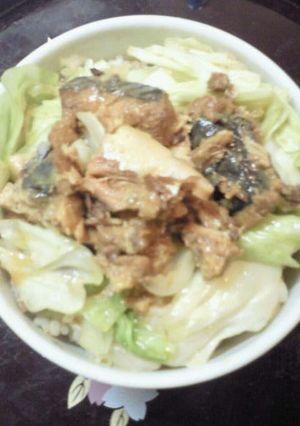 すごく簡単！さば缶丼-レシピのメイン写真