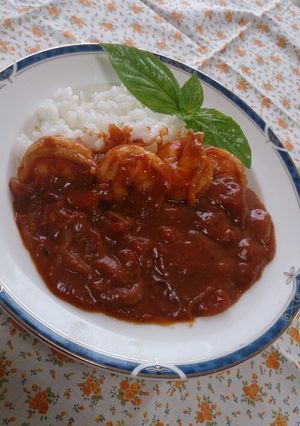 海老カレーライストマト風味-レシピのメイン写真