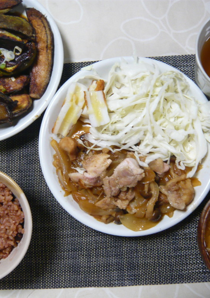 鶏もも肉の照り焼き～タマネギ添え～-レシピのメイン写真
