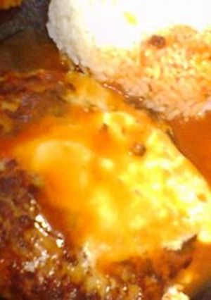 キャベツ目玉ハンバーグ-レシピのメイン写真