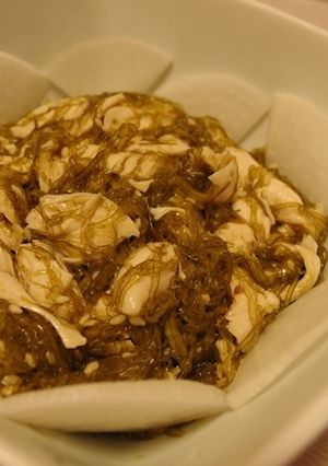 ねばねばが旨い♪ささみのがごめポン酢漬け-レシピのメイン写真