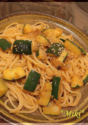 こってりヒー！ズキみそ柚子こしょパスタ♪-レシピのメイン写真