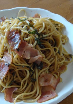 大葉にんにく醤油で焼きそば-レシピのメイン写真