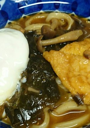 横須賀・長井漁港のワカメカレーうどん-レシピのメイン写真