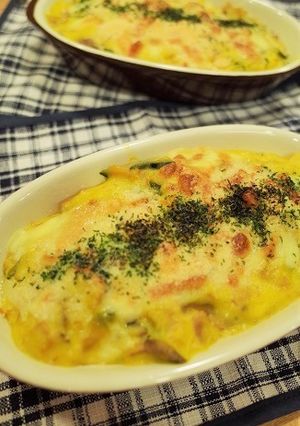 かぼちゃグラタン-レシピのメイン写真