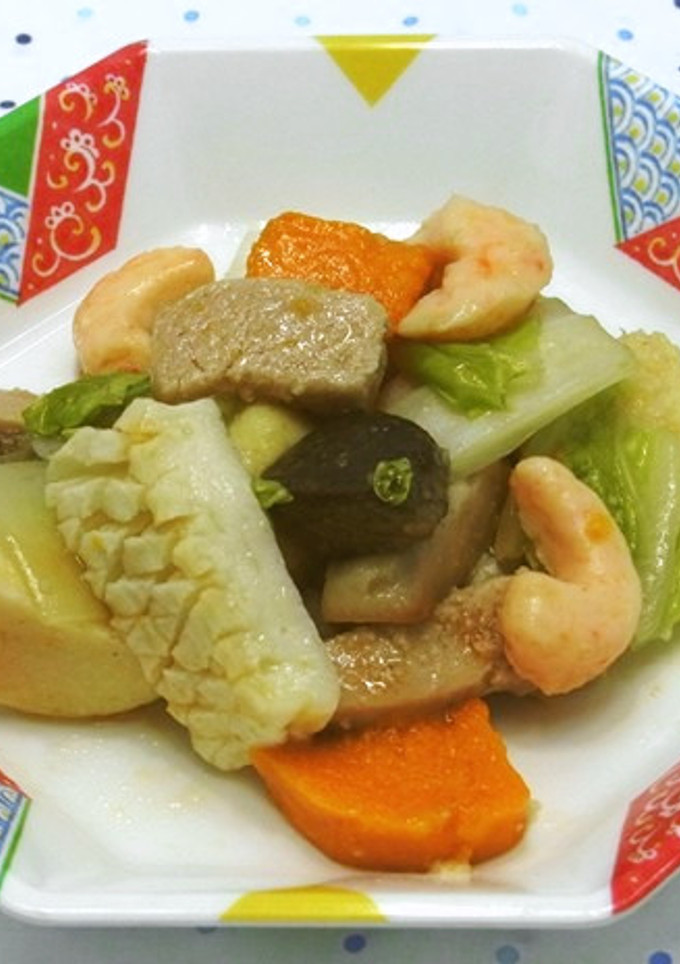 業務用介護食　八宝菜-レシピのメイン写真