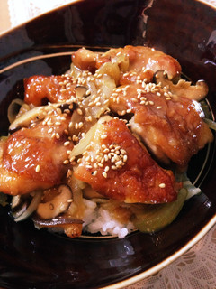 クセになる♡やわらか照り焼きチキン丼-レシピのメイン写真