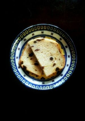 ココナッツオイル＆おからのレーズン食パン-レシピのメイン写真