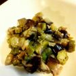 レンジで★なすとオクラのツナぽん酢和え