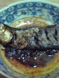 レンジで冷凍焼け焼き魚を救済!梅煮-レシピのメイン写真