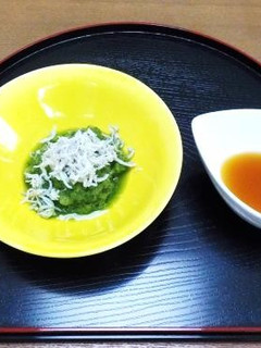 介護食【おろしきゅうりのしらすのせ】-レシピのメイン写真