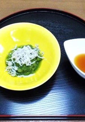 介護食【おろしきゅうりのしらすのせ】-レシピのメイン写真