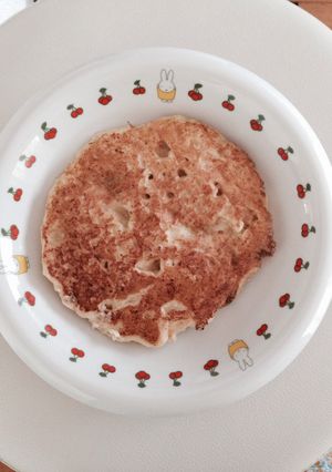 卵牛乳不使用ふわふわもっちりホットケーキ-レシピのメイン写真