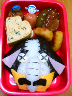 妖怪ウォッチ キャラ弁 モレゾウ-レシピのメイン写真
