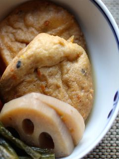インゲンとがんもの煮物-レシピのメイン写真