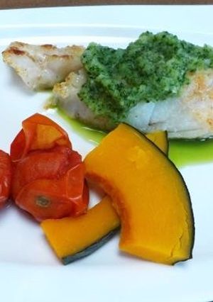 介護食【白身魚のソテー胡瓜おろしかけ】-レシピのメイン写真