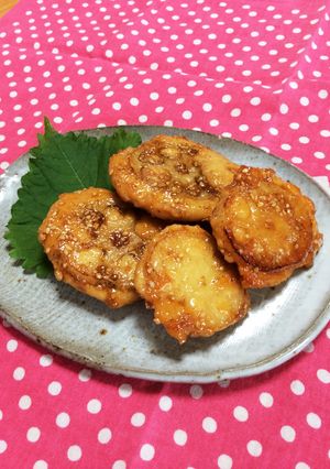 蓮根の甘辛煮-レシピのメイン写真