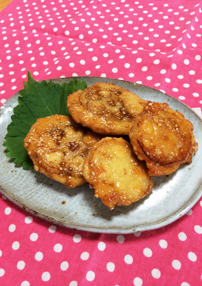 蓮根の甘辛煮-レシピのメイン写真