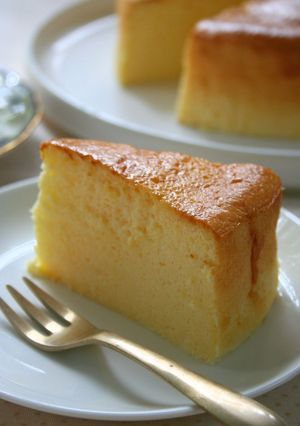 ふかふかスフレチーズケーキ-レシピのメイン写真